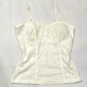 Bozzolo Ivory Lace Camisole